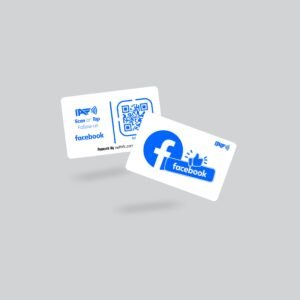 Facebook Profile Card (NFC & QR)