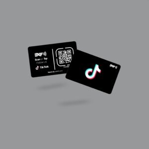 TikTok Profile Card (NFC & QR)