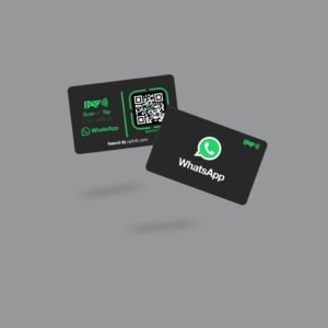 WhatsApp Card (NFC & QR)